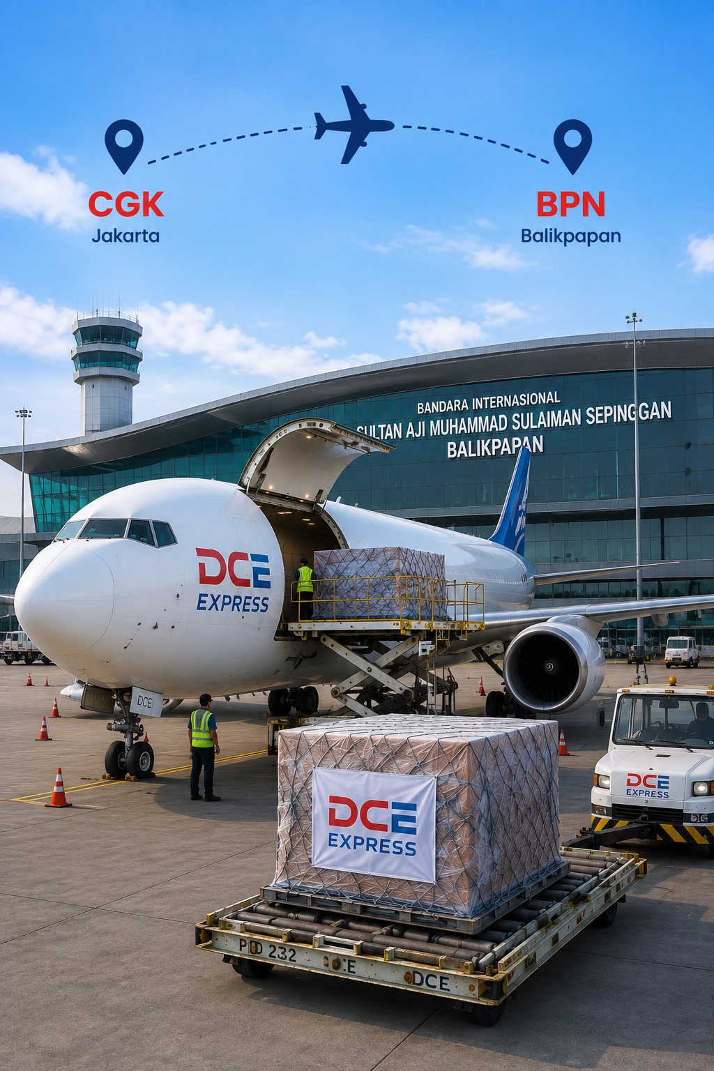 Promo pengiriman cargo udara Jakarta ke Balikpapan
