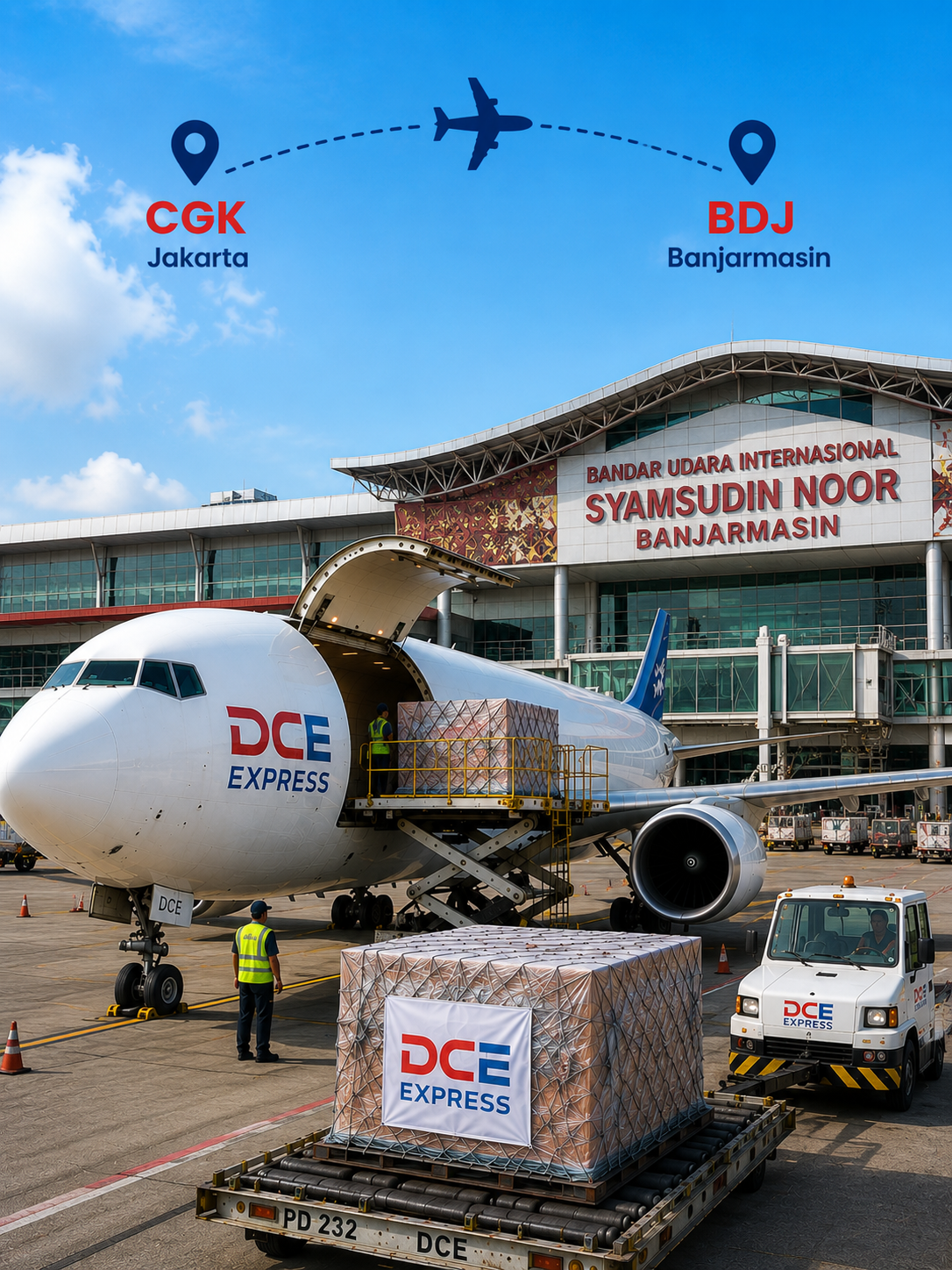 Promo pengiriman cargo udara Jakarta ke Banjarmasin