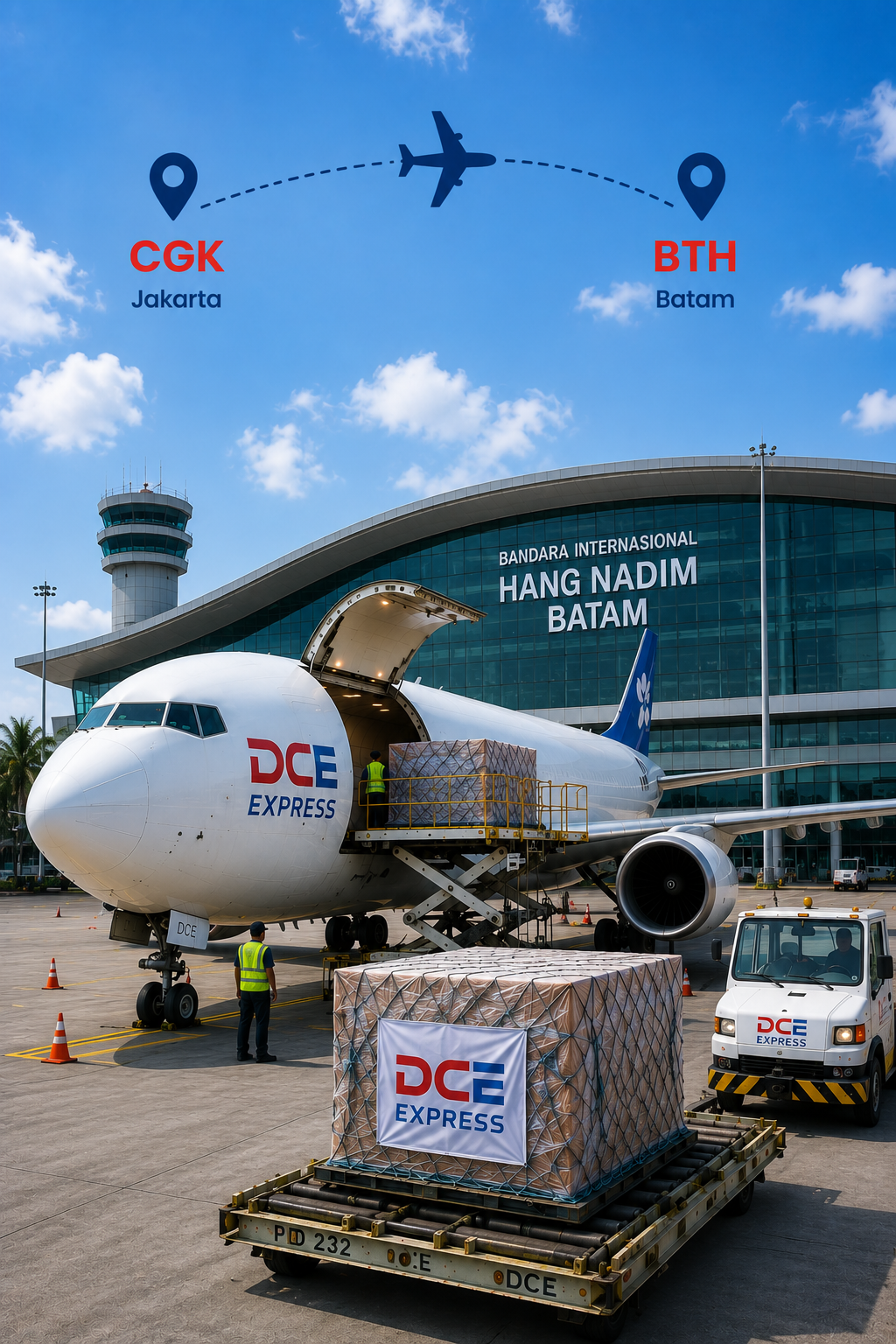 Pengiriman cargo udara Jakarta ke Batam